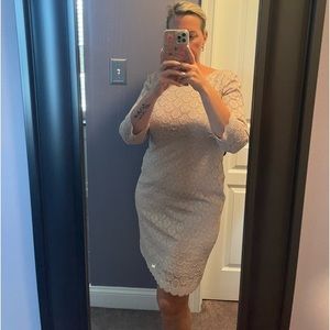 Gold Evening Dress with Gold‎ Glitter